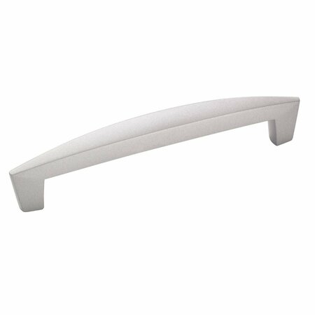 AMEROCK Creased Bow 5-1/16 in 128 mm Center-to-Center Anodized Aluminum Cabinet Pull BP27017AA